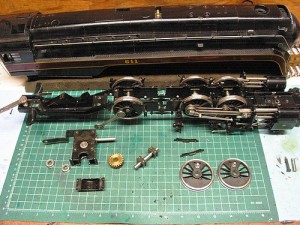 N&W J 611 conversio electric to coal fired live steam